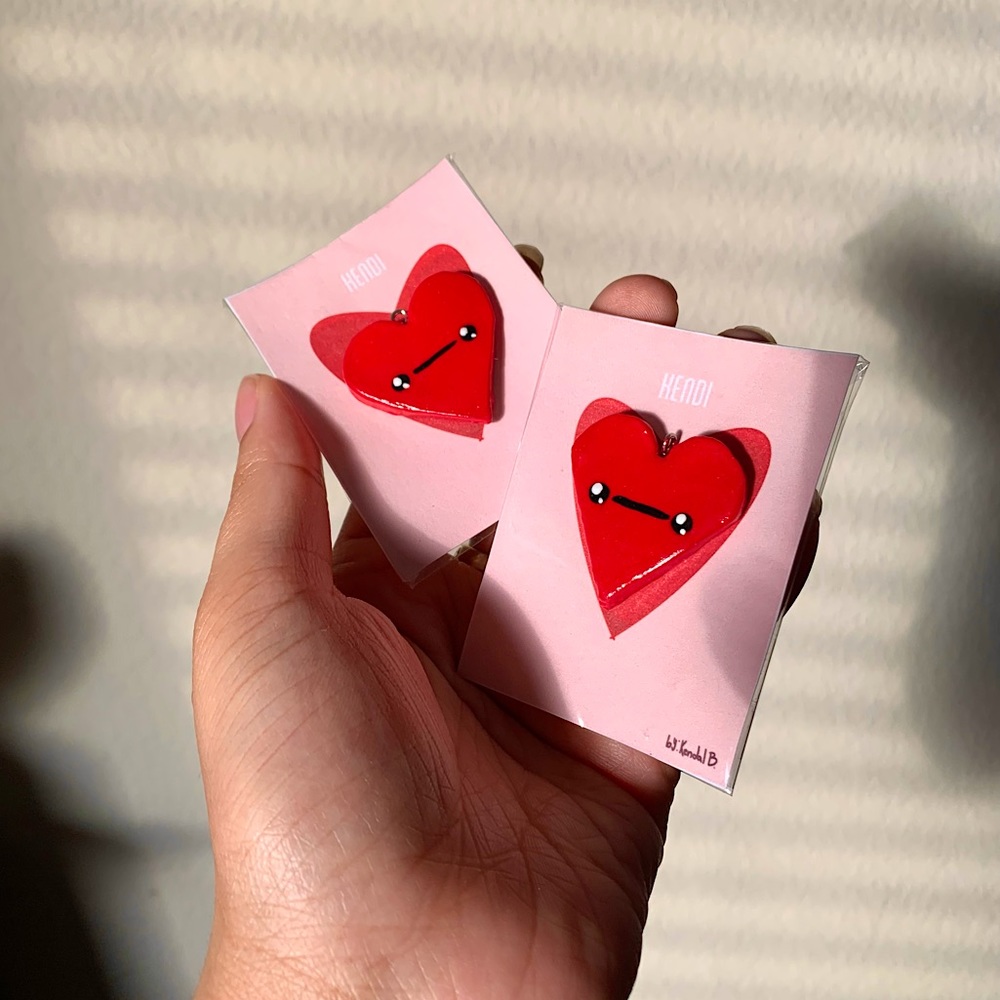 Heart Keychain Charm